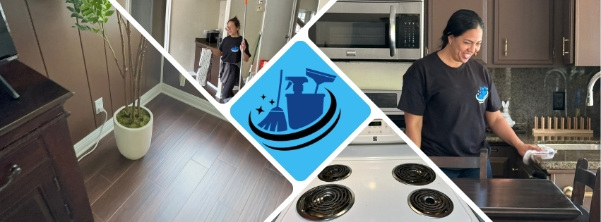 BrightWay cleaner at work in a kitchen